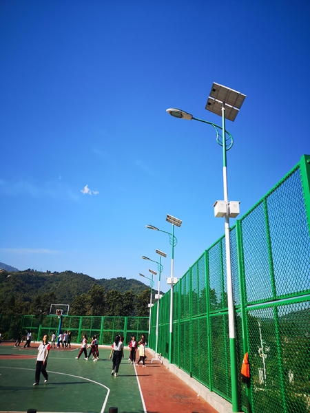 云南校園常規太陽能路燈
